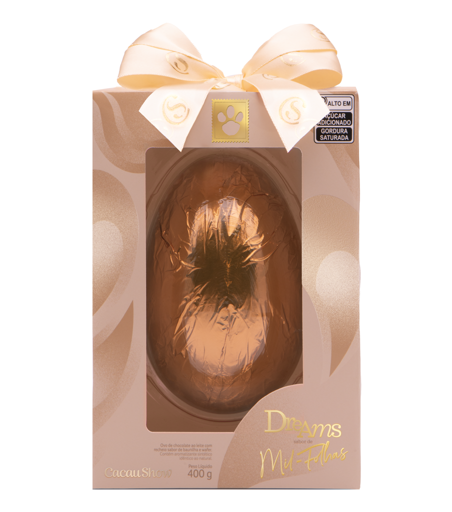Ovo de Páscoa Dreams Mil-Folhas 400g