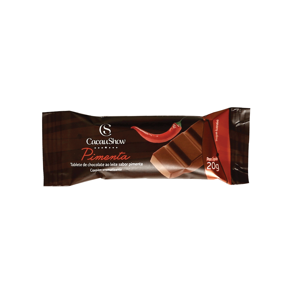 Tablete ao Leite de Pimenta 20g