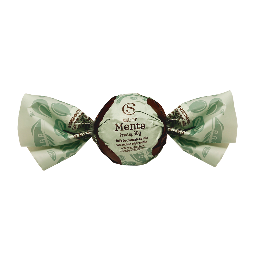 Trufa ao Leite de Menta 30g