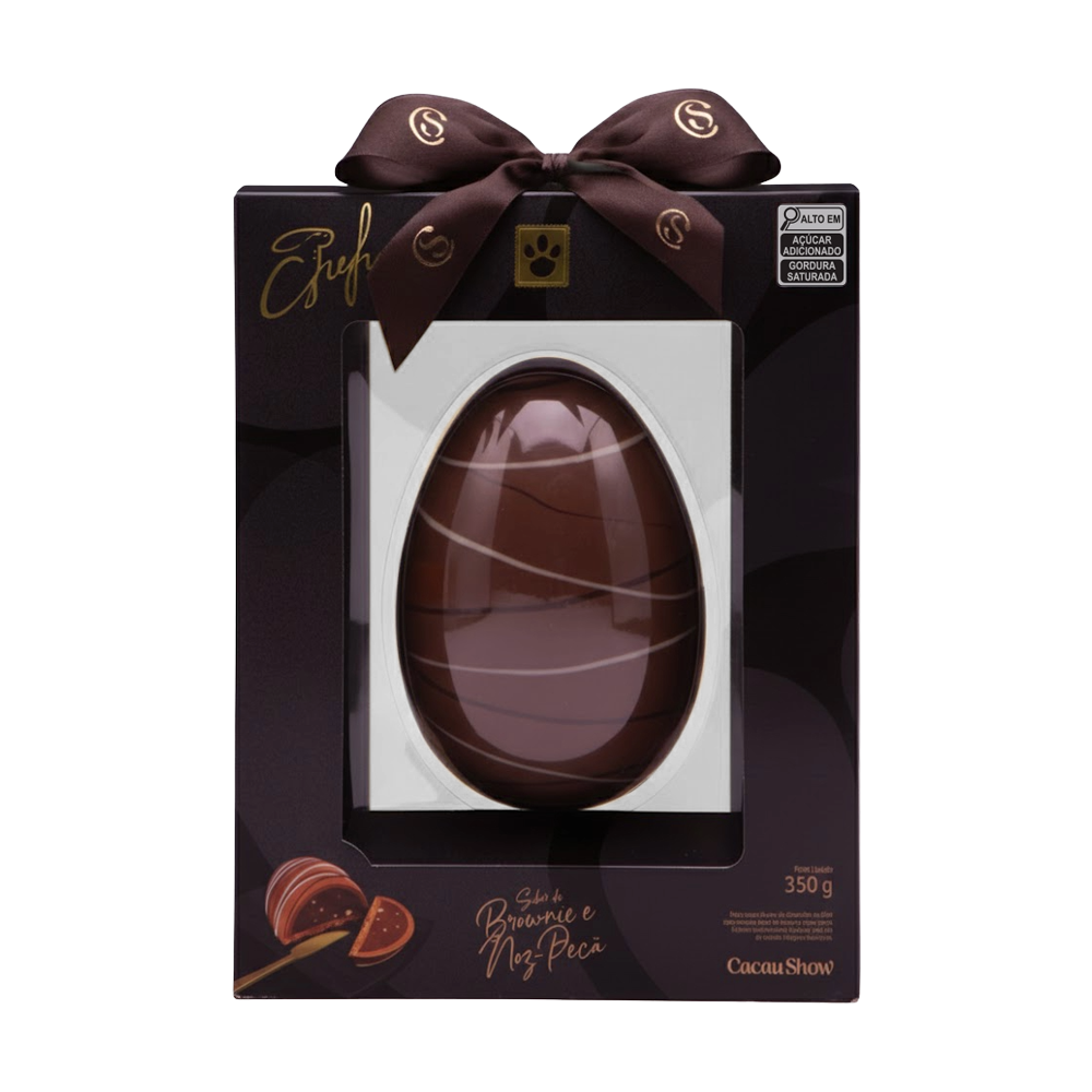 Ovo de Páscoa do Chef Brownie e Noz-Pecã 350g