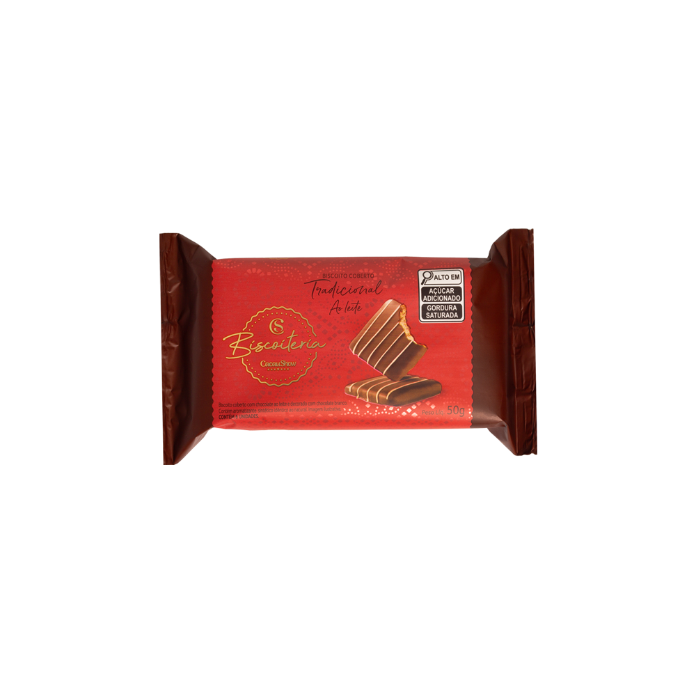 Biscoito Tradicional ao Leite 50g