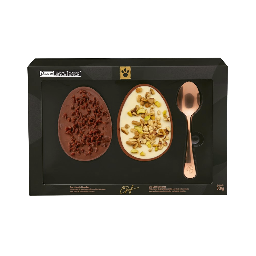 Ovo de Páscoa de Colher Duo Do Chef 300g