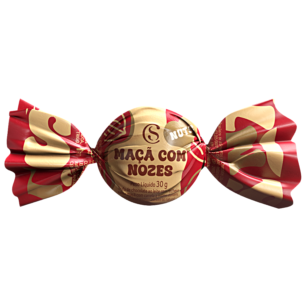 Trufa de Maçã e Nozes 30g