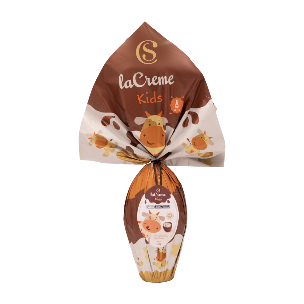 Ovo de Páscoa Ovinhos laCreme Kids 180g