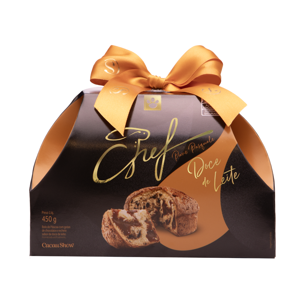 Bolo de Páscoa do Chef Doce de Leite 450g
