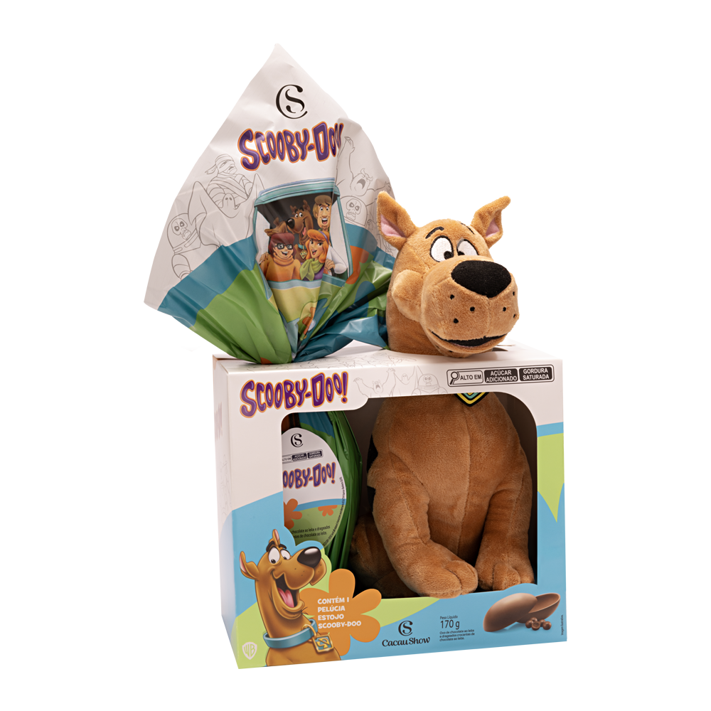 Ovo de Páscoa Estojo Scooby-Doo 170g