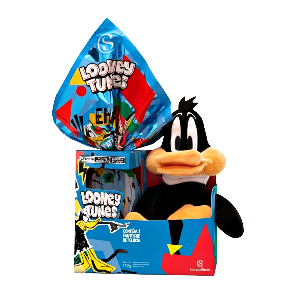 Ovo de Páscoa ao Leite Fantoche Patolino Looney Tunes 170g