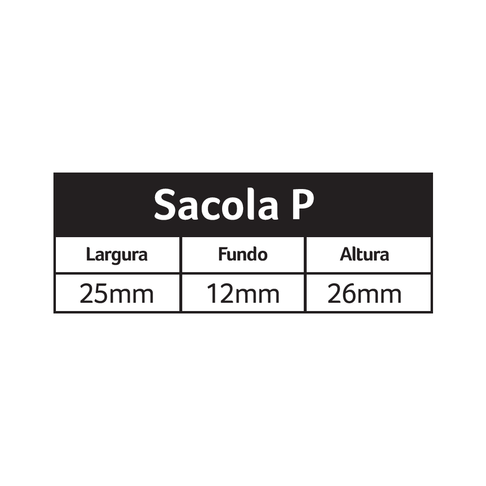 Sacola de Presente Cacau Show P Clássica, , large. image number 1