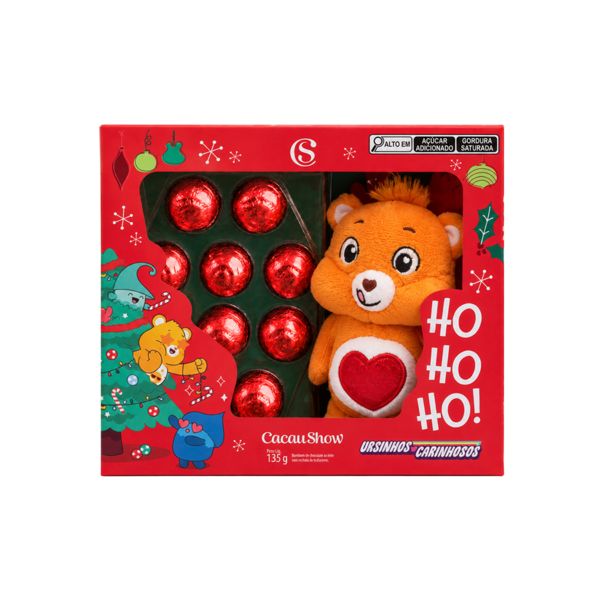 Caixa de Bombons Ursinhos Carinhosos Ursinho Amigo 135g
