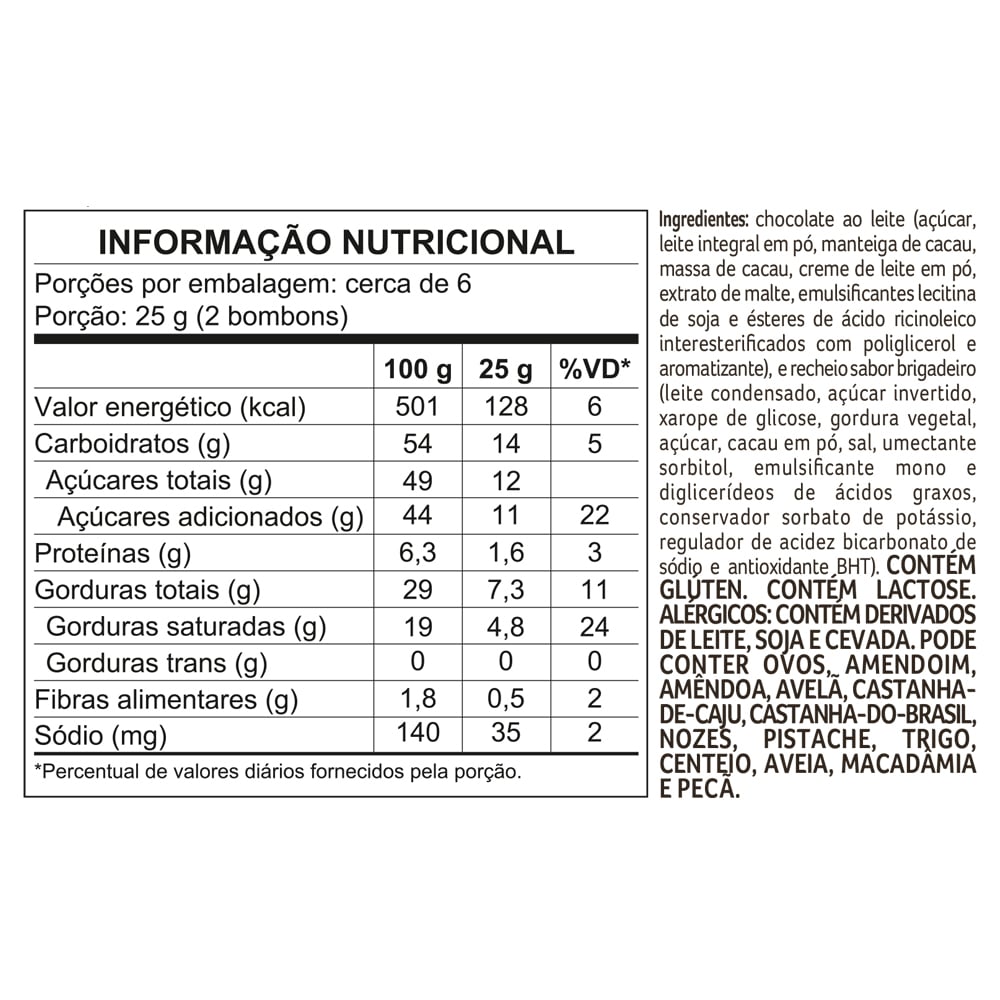 Cubo com Bombons de Chocolate ao Leite Amor 145g, , large. image number 1