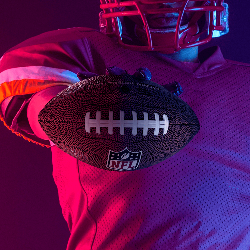 Ovo de Páscoa ao Leite Chocoesportes Bola NFL 170g, , large. image number 3