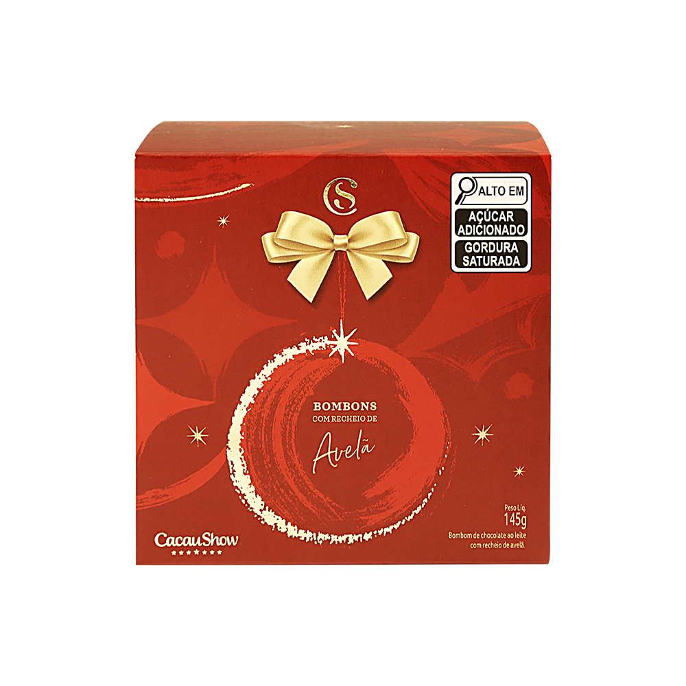 Caixa de Bombons Cubo Clássicos ao Leite 145g null image number null