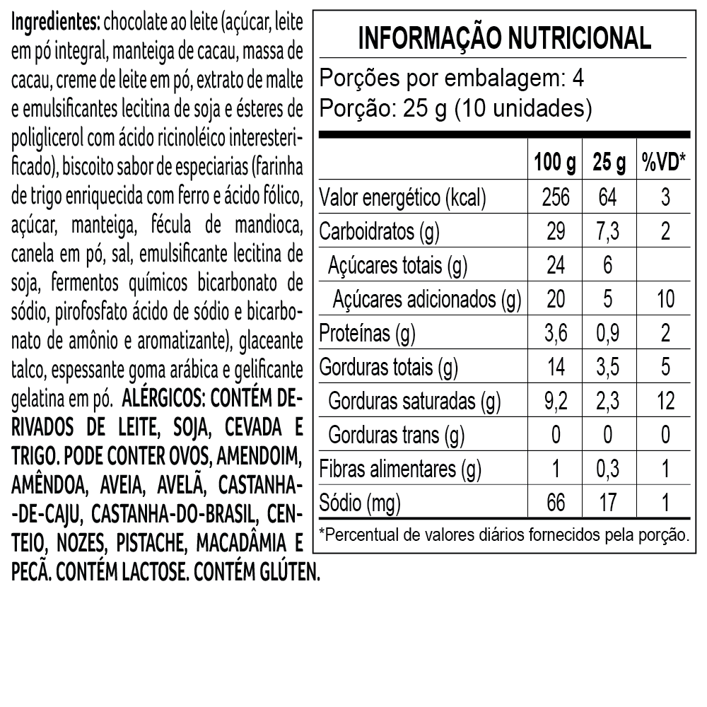 Drageado Biscoiteria Speculoos 100g, , large. image number 1