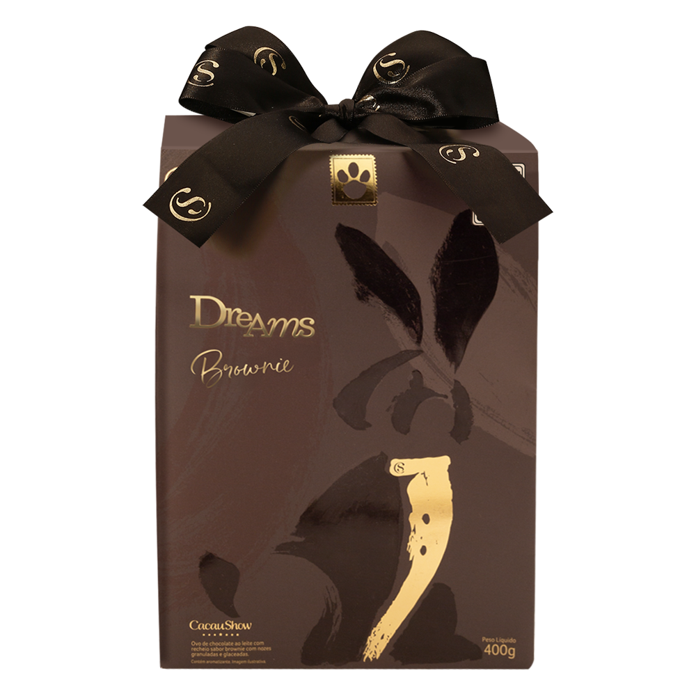 Ovo Dreams Brownie 400g Loja Cacau Show