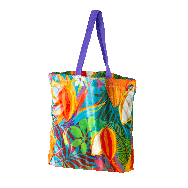 Bolsa Reutilizável com Estampa de Cacau G