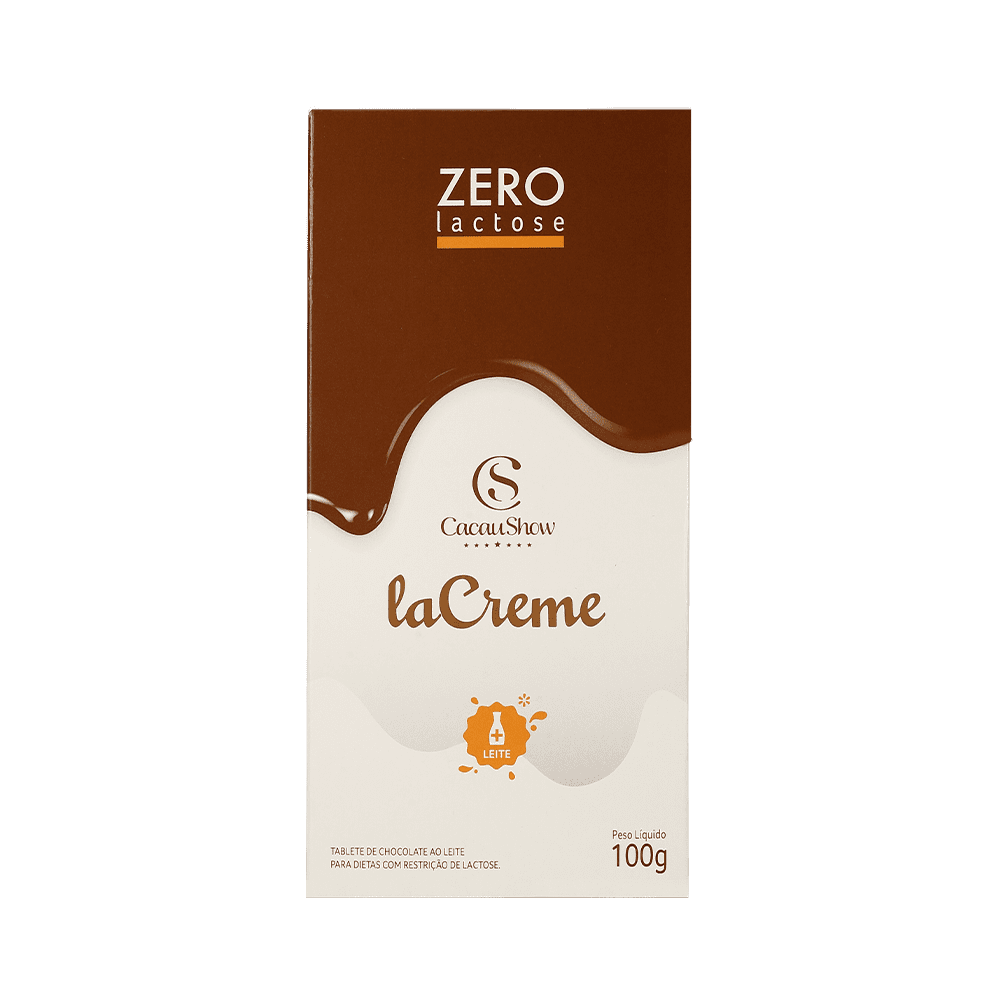 Combo laCreme: Tablete Zero Lactose 100g + Tablete Zero Adição de Açúcar 100g, , large. image number 1