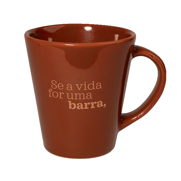 Caneca Drop Marrom 250ml