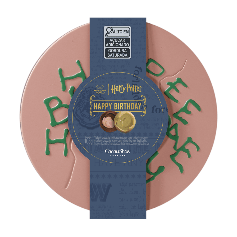 Lata Happee Birthdae Bolo do Harry Potter 108g, , large. image number 1