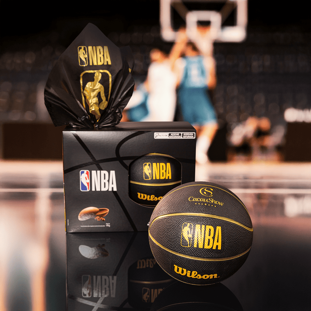 Ovo de Páscoa ao Leite Chocoesportes Bola NBA 170g, , large. image number 3
