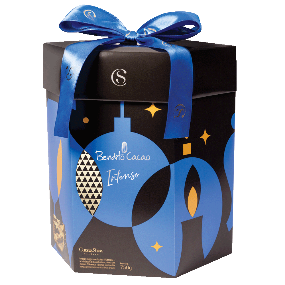 PANETONE PREMIUM BENDITO CACAO 750G, , large. image number 0