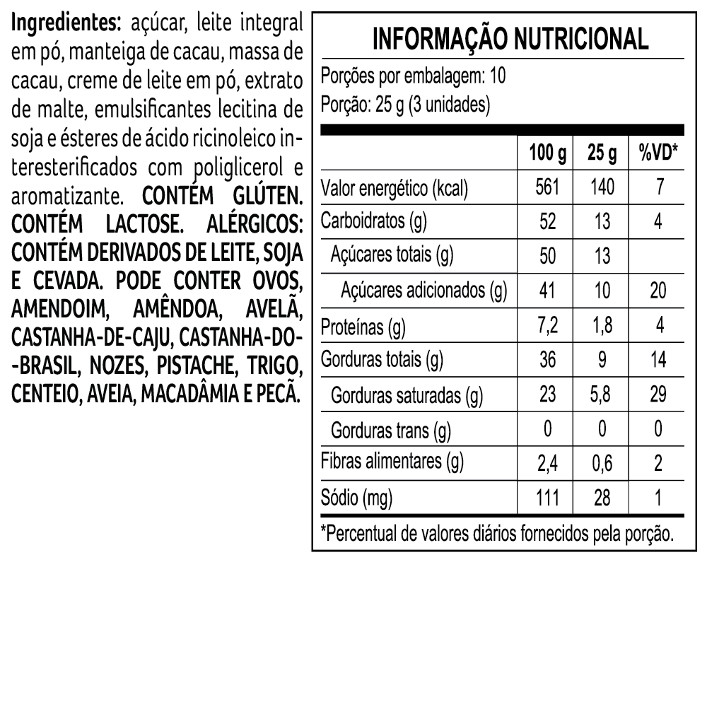 Mini Ovinhos Cacau Magia ao Leite 250g, , large. image number 1