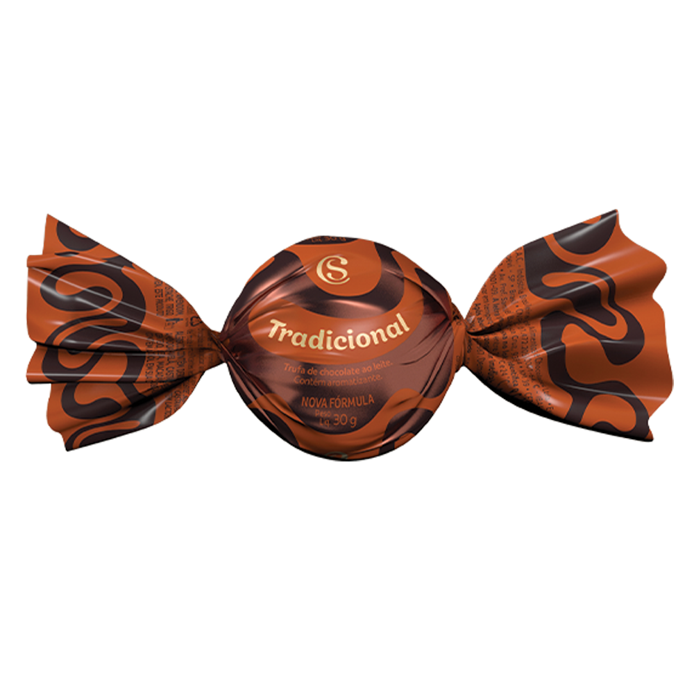 Trufa ao Leite Tradicional 30g, , large. image number 0