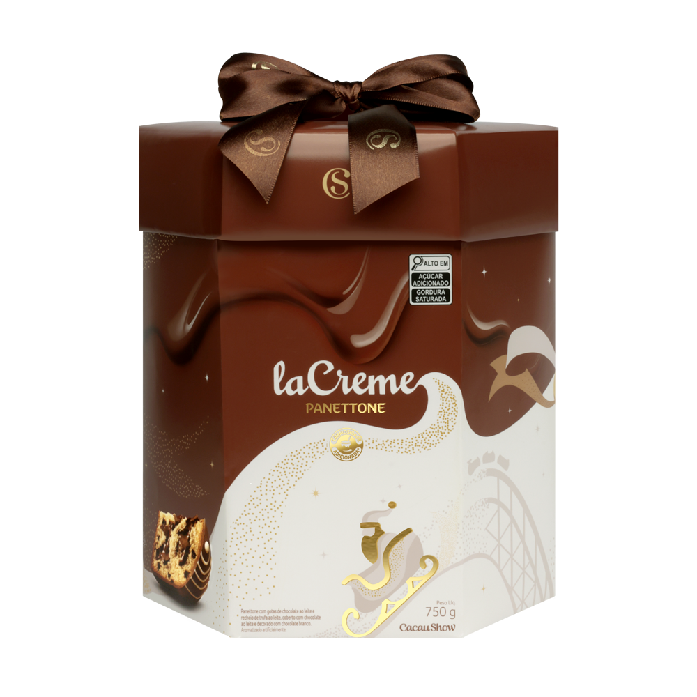 Panetone laCreme Premium ao Leite 750g, , large. image number 0