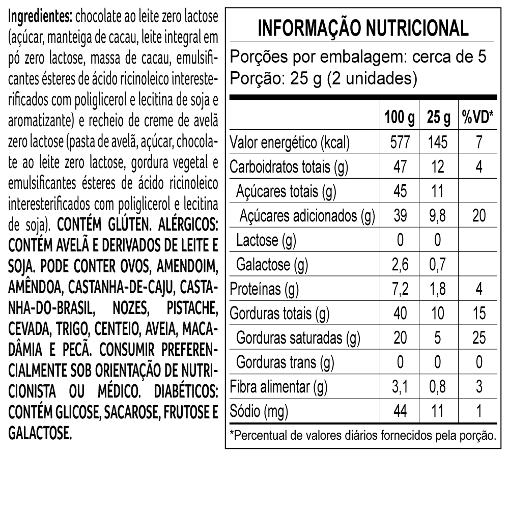 Estrela com Bombons ao Leite Zero Lactose 120g, , large. image number 1