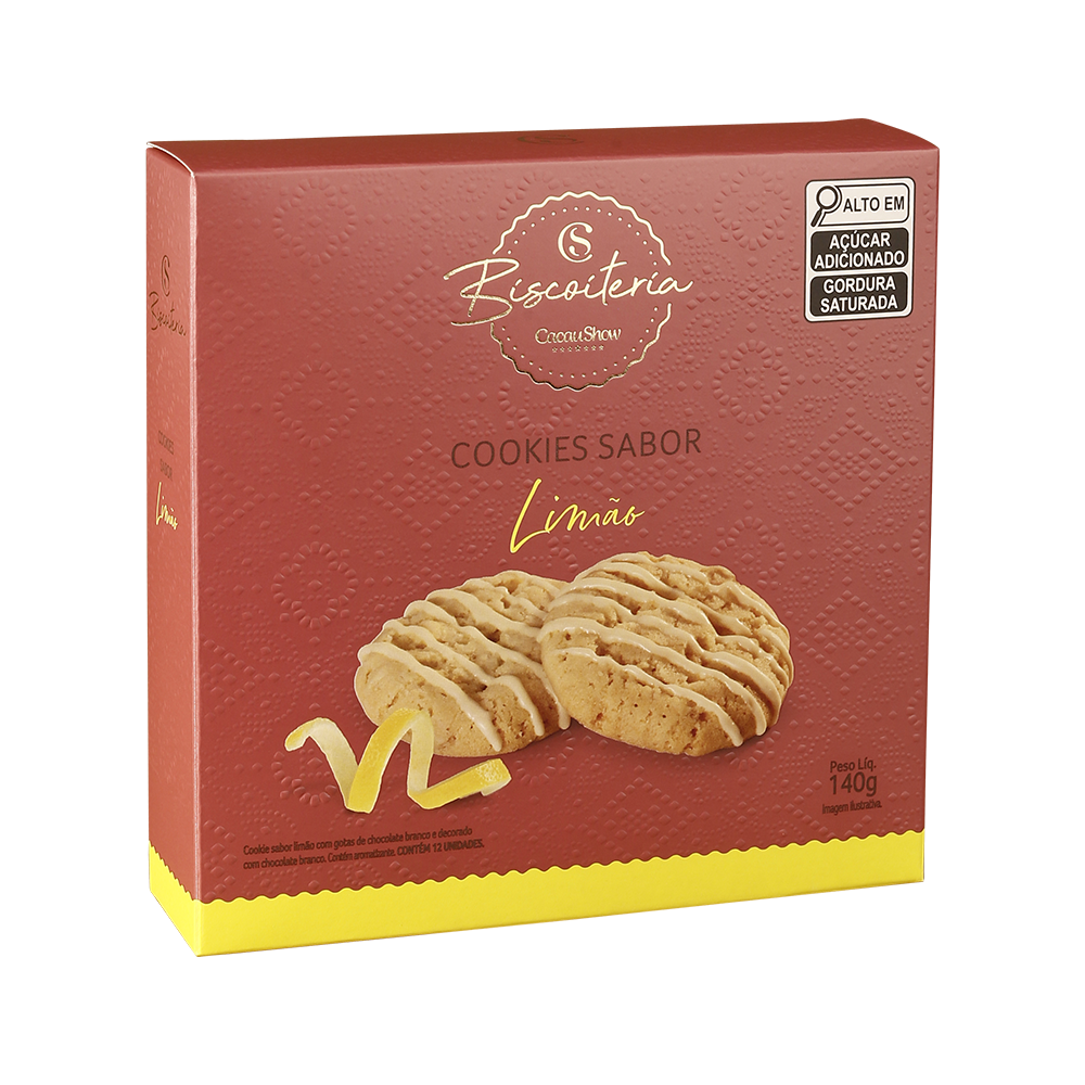 Cookies de Limão 140g, , large. image number 0