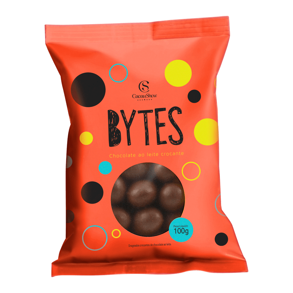 BYTES CHOCOLATE AO LEITE CROCANTE 100G null image number null