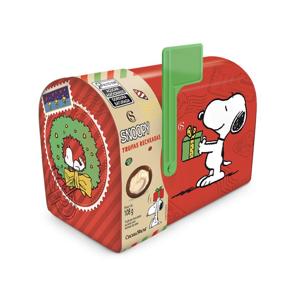 Lata Trufas laCreme ao Leite Snoopy 108g
