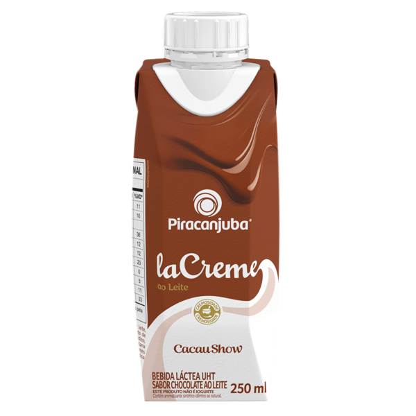 Bebida L&aacute;ctea laCreme Ao Leite 250ml