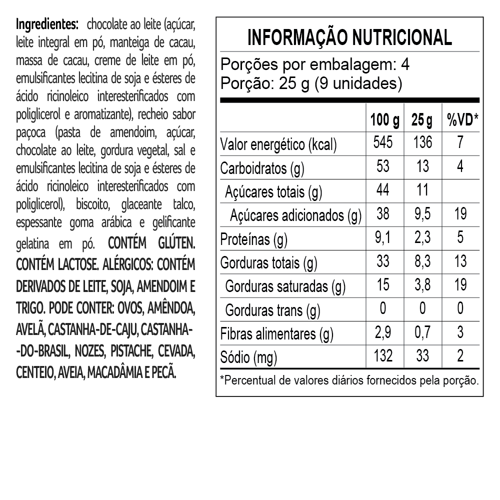 DRAGEADO BYTES PAÇOCA 100G, , large. image number 1