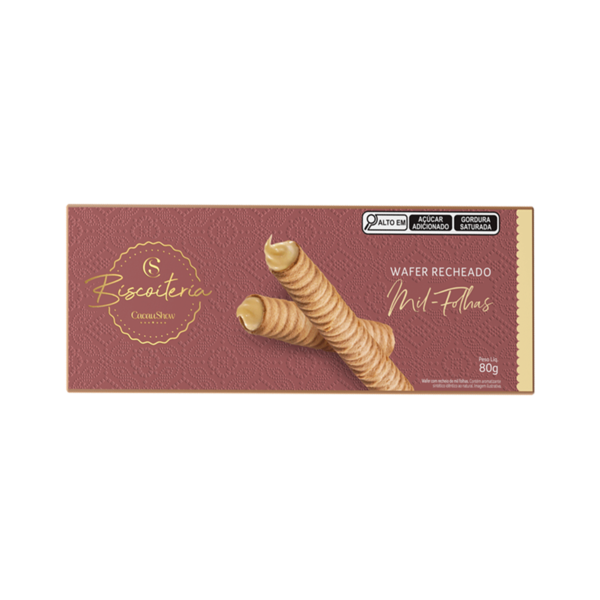WAFER MIL FOLHAS 80G