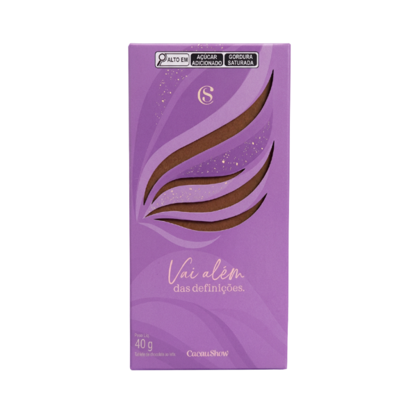Tablete Mulheres de Chocolate ao Leite 40g