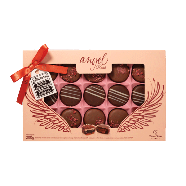 Caixa de Bombons Angel Rose Sortidos 200g