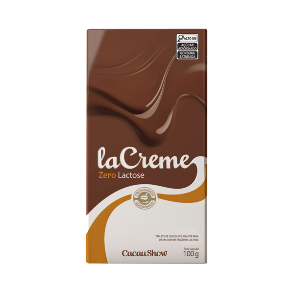 Tablete laCreme de Chocolate Zero Lactose 100g