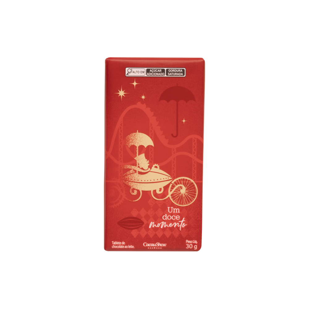 Tablete Natalino ao Leite Surpresa 30g, , large. image number 0