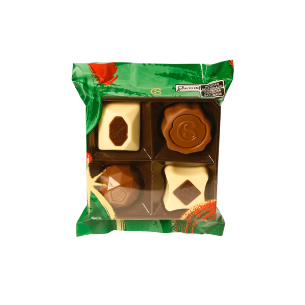 Bombons Cacau Magia de Natal Sortidos 40g