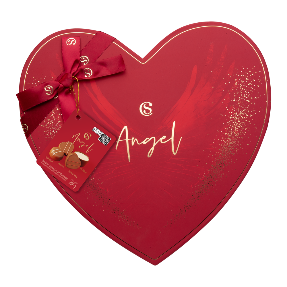 Caixa de Bombons Sortidos Angel Cora&ccedil;&atilde;o 290g, , large. image number 0