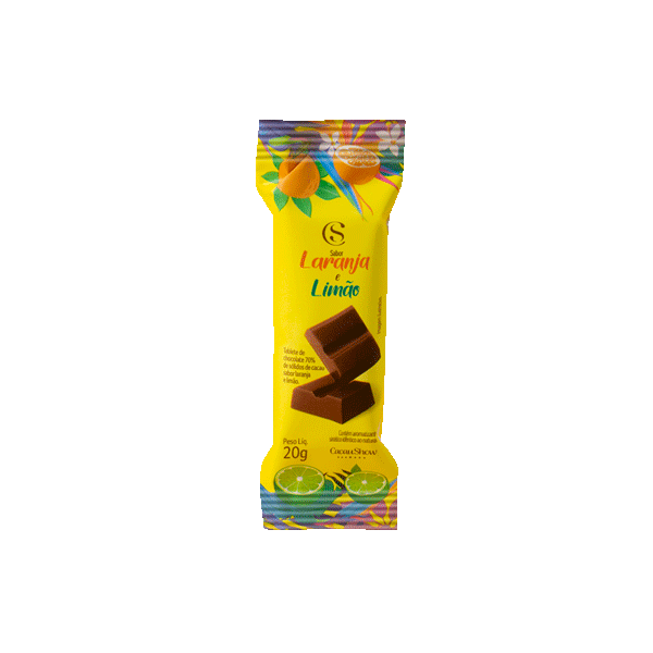 TABLETE 70% LARANJA COM LIMÃO 20G