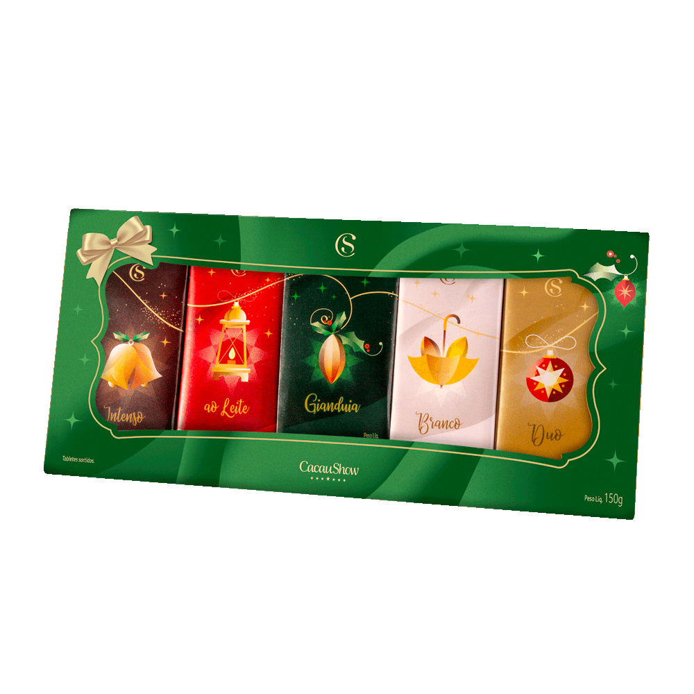 TABLETES NATALINOS CACAU MAGIA 150G null image number null