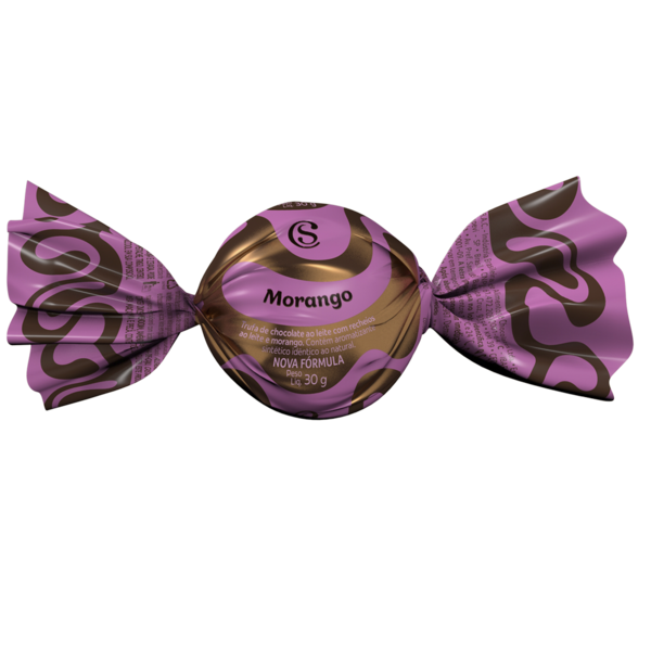 Trufa ao Leite de Morango 30g