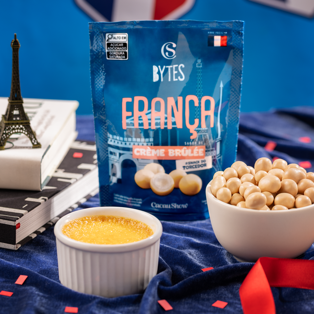 Drageado Bytes&nbsp;Cr&egrave;me Br&ucirc;l&eacute;e Fran&ccedil;a 100g, , large. image number 1