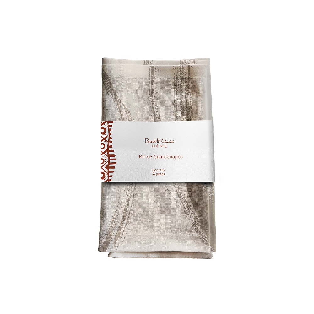 Kit 2 Guardanapos Off White Bendito Cacao, , large. image number 0