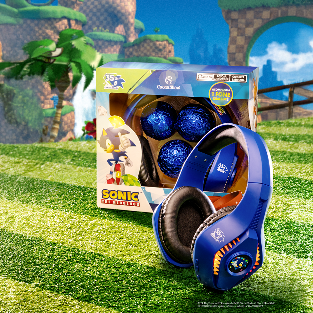 Ovo de P&aacute;scoa ao Leite Sonic 140g, , large. image number 2