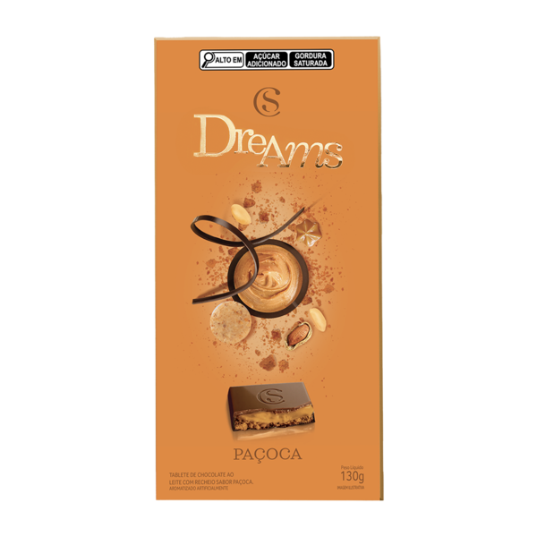 Tablete Dreams de Pa&ccedil;oca 130g