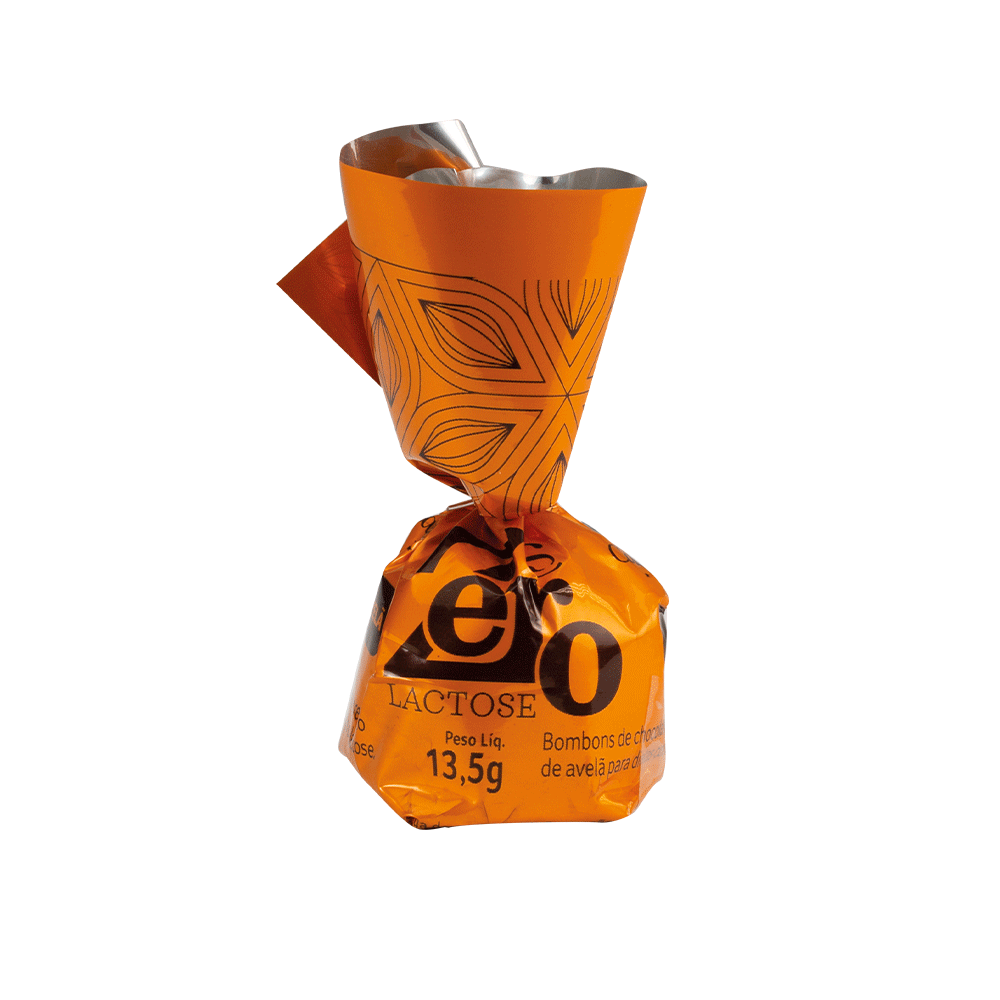 BOMBOM ZERO LACTOSE AVELÃ 13,5G Loja Cacau Show