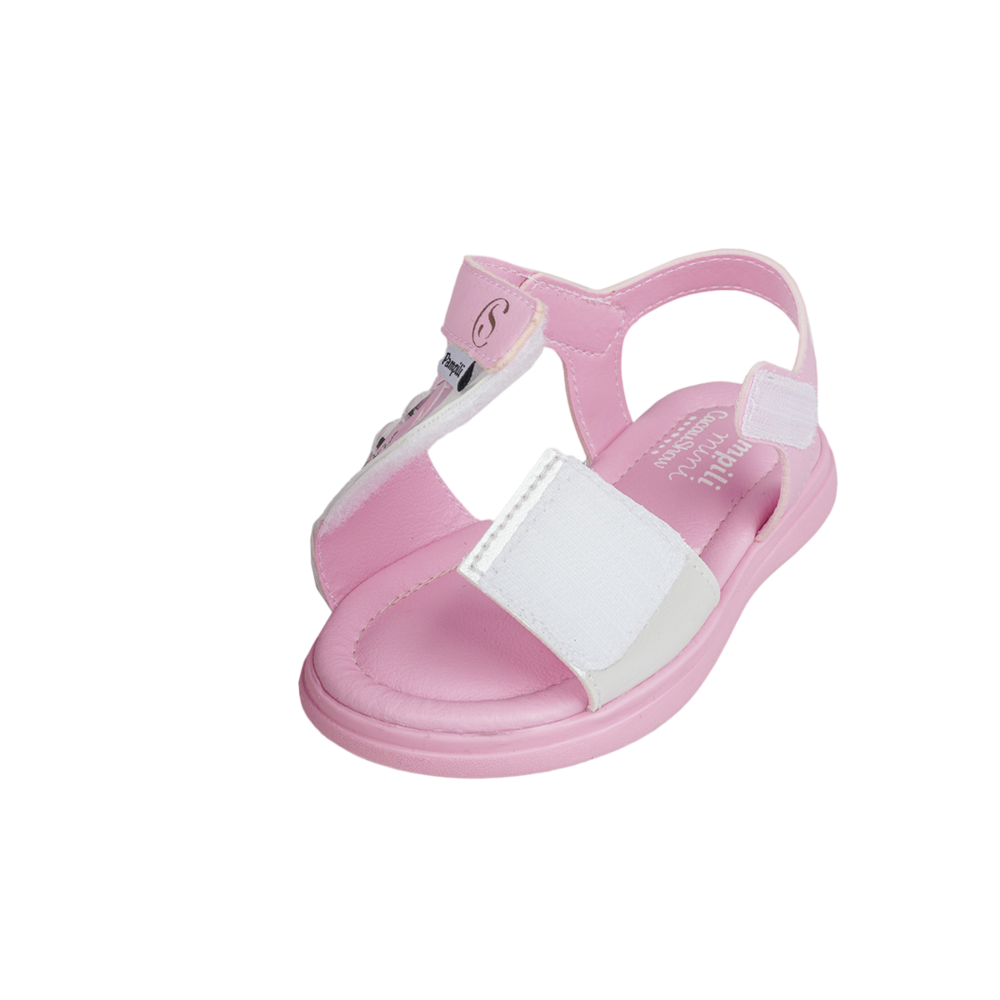 Sandália Infantil Pampili Chocomonstros Claudete Rosa, , large. image number 6