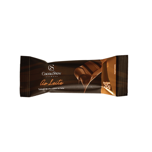 Tablete de Chocolate ao Leite 20g